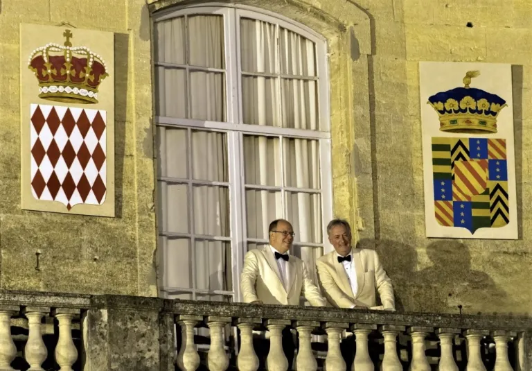 Le Prince de Monaco et le Duc d'Uzès