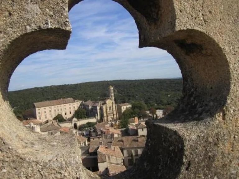 Vue du duché d'Uzès