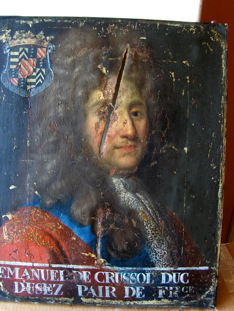 Duché d'Uzès - Restauration d'un Tableau 